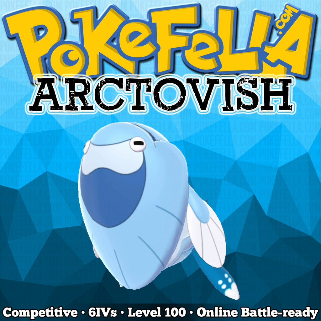 arctovish pokemon card Arctovish • Competitive • 6IVs • Level 100 • Online Battle-ready | Pokefella