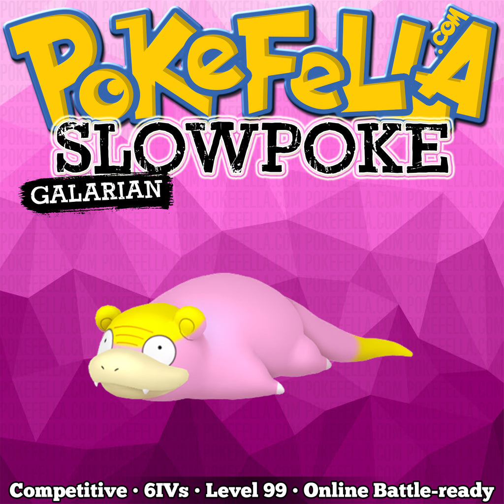 Galarian Slowpoke Competitive 6IVs Level 99 Online Battle-read | Pokefella - Pokemon Genning, Editing, Living Dex Transfer Services Galarian Slowpoke Competitive 6IVs Level 99 Online Battle-read | Pokefella - Pokemon Genning, Editing, Living Dex Transfer Services