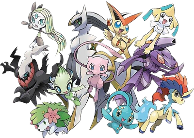 20th Anniversary Mythical Pokemon