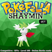 ultra square shiny Shaymin (Sky Forme) • Competitive • 6IVs • Level 100 • Online Battle-Ready