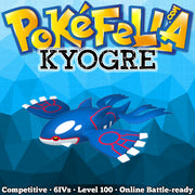 Kyogre • Competitive • 6IVs • Level 100 • Online Battle-Ready