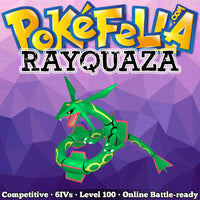 Rayquaza • Competitive • 6IVs • Level 100 • Online Battle-Ready