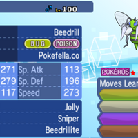 Mega Beedrill, Beedrillite