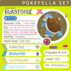 ultra square shiny Gigantamax Blastoise • Competitive • 6IVs • Level 100 • Online Battle-ready