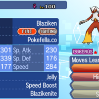 Mega Blaziken, Blazikenite