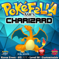 Ash's Charizard • OT: 지우 • ID No. 200930 • South Korea 2020 Event