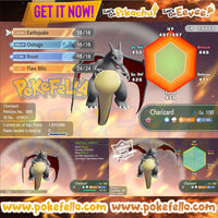 Charizard • Battle-ready • Max IVs/AVs • Level 100 • Shiny/non-shiny • Let's Go, Pikachu! & Eevee!