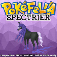 Spectrier • Competitive • 6IVs • Level 100 • Online Battle-Ready