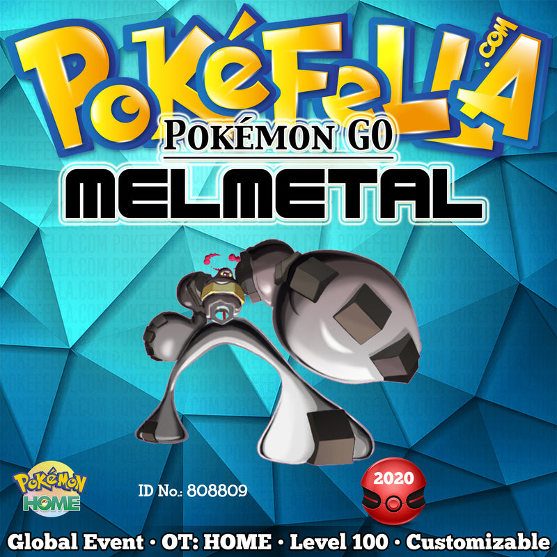 Pokémon GO Gigantamax Melmetal • OT: HOME • ID No. 808809 • Worldwide |  Pokefella
