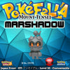 Mount Tensei Marshadow • OT: テンセイざん • ID No. 170715 • Pokémon Movie 20 "I Choose You!" Japan 2017 Event New Nintendo 3DS 2DS XL Technician Spectral Thief Force Palm Close Combat Shadow Ball Marshadium Z