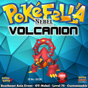 Southeast Asian Nebel Volcanion • ID No. 11036 • Malaysia, Singapore 2016 Event