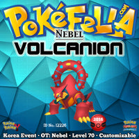 Nebel Volcanion • OT: 네벨 • ID No. 12226 • Korea 2016 Event