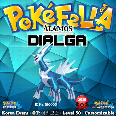 Alamos Dialga • OT: 아라모스 • ID No. 180606 • South Korea 2018 Event