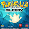 Pokémon Center Birthday (Ribbon Sweet, Star Sweet) Milcery • OT: PCSG • ID No. 201101 • Singapore 2020 Event