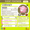 Mister Donut's Chansey • OT: ミスド • ID No. 201204 • Japan 2020 Event