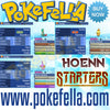 Hoenn starters treecko torchic mudkip shiny hidden ability egg moves new nintendo 3ds 2ds XL pokemon ultra sun moon x y alpha sapphire omega ruby