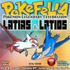 Latias & Latios • OT: 2018 Legends / Légendes2018 / Legenden2018 / Leggende2018 / Leyendas2018 • ID No. 090118 • Level 60 • 2018 Pokémon Legendary Celebration Distribution