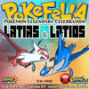 Latias & Latios • OT: 2018 Legends / Légendes2018 / Legenden2018 / Leggende2018 / Leyendas2018 • ID No. 090118 • Level 100 • 2018 Pokémon Legendary Celebration Distribution wonder card