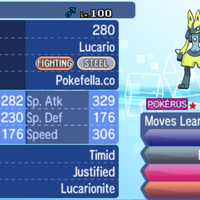 Mega Lucario, Lucarionite