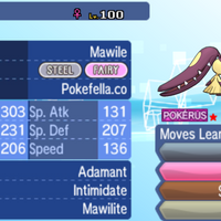 Mega Mawile, Mawilite