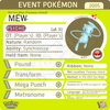 PokéFesta Mew • Old Sea Map - Faraway Island • Japan 2005 Event