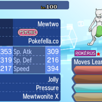 Mega Mewtwo X, Mewtwonite