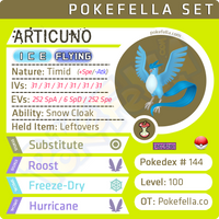 Articuno • Competitive • 6IVs • Level 100 • Online Battle-Ready