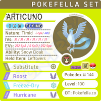 Articuno • Competitive • 6IVs • Level 100 • Online Battle-Ready