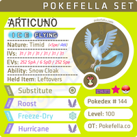 Articuno • Competitive • 6IVs • Level 100 • Online Battle-Ready