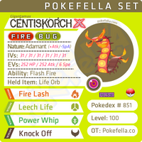 ultra square shiny Gigantamax Centiskorch • Competitive • 6IVs • Level 100 • Online Battle-ready