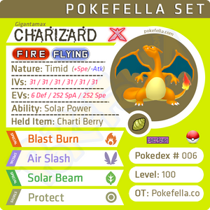 Gigantamax Charizard Competitive 6IVs Level 100 Online Battle- | Pokefella - Pokemon Genning, Editing, Living Dex Transfer Services Gigantamax Charizard Competitive 6IVs Level 100 Online Battle- | Pokefella - Pokemon Genning, Editing, Living Dex Transfer Services