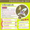 ultra square shiny Cresselia • Competitive • 6IVs • Level 100 • Online Battle-Ready