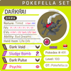 ultra square shiny Darkrai • Competitive • 6IVs • Level 100 • Online Battle-Ready