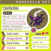 ultra square shiny Darkrai • Competitive • 6IVs • Level 100 • Online Battle-Ready