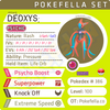 ultra square shiny Deoxys Formes: Normal, Attack, Defense, Speed •  Competitive • 6IVs • Level 100 • Online Battle-ready