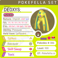 ultra square shiny Deoxys Formes: Normal, Attack, Defense, Speed •  Competitive • 6IVs • Level 100 • Online Battle-ready