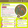 ultra square shiny Deoxys Formes: Normal, Attack, Defense, Speed •  Competitive • 6IVs • Level 100 • Online Battle-ready