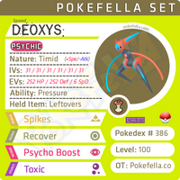 ultra square shiny Deoxys Formes: Normal, Attack, Defense, Speed •  Competitive • 6IVs • Level 100 • Online Battle-ready