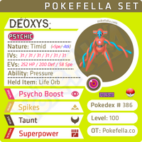 ultra square shiny Deoxys Formes: Normal, Attack, Defense, Speed •  Competitive • 6IVs • Level 100 • Online Battle-ready