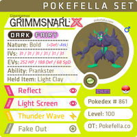 ultra square shiny Gigantamax Grimmsnarl • Competitive • 6IVs • Level 100 • Online Battle-ready