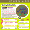 ultra square shiny Grimmsnarl • Competitive • 6IVs • Level 100 • Online Battle-ready