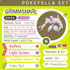 ultra square shiny Grimmsnarl • Competitive • 6IVs • Level 100 • Online Battle-ready