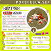 ultra square shiny Heatran • Competitive • 6IVs • Level 100 • Online Battle-Ready