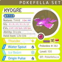 The Weather Trio • ultra square shiny Kyogre, Groudon, Rayquaza •  Competitive • 6IVs • Level 100 • Online Battle-ready