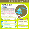 ultra square shiny Manaphy • Competitive • 6IVs • Level 100 • Online Battle-Ready