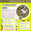 ultra square shiny Perrserker • Competitive • 6IVs • Level 100 • Online Battle-ready