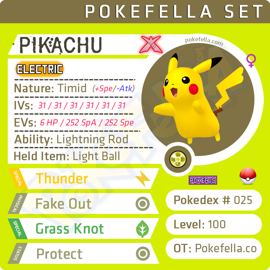 Gigantamax Pikachu • Competitive • 6IVs • Level 100 • Online