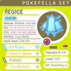 Regice • Competitive • 6IVs • Level 100 • Online Battle-Ready