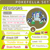 ultra square shiny Regigigas • Competitive • 6IVs • Level 100 • Online Battle-Ready