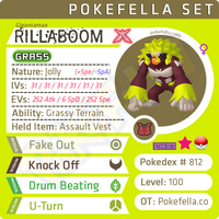 ultra star square shiny Gigantamax Rillaboom • Competitive • 6IVs • Level 100 • Online Battle-ready